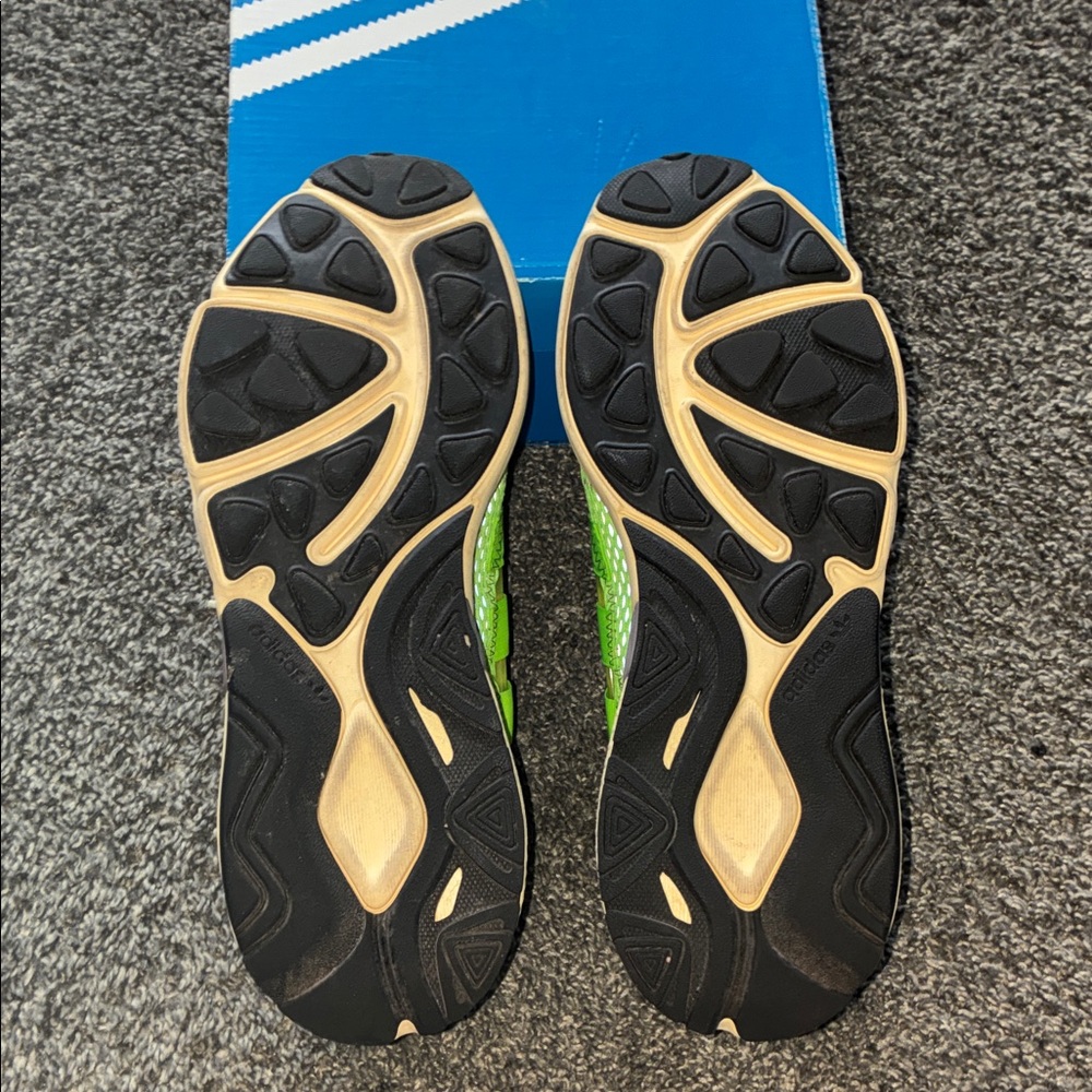 Adidas LXCON Signal Green Running Shoes - Picture 7 of 7